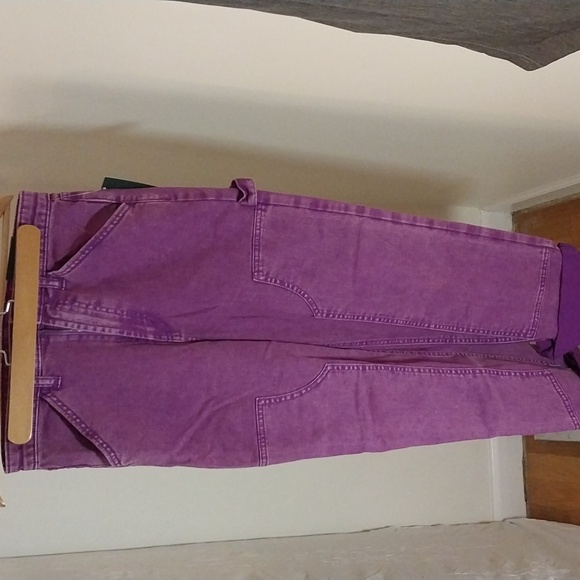 Wild Fable Purple Utility Jeans - Picture 2 of 8